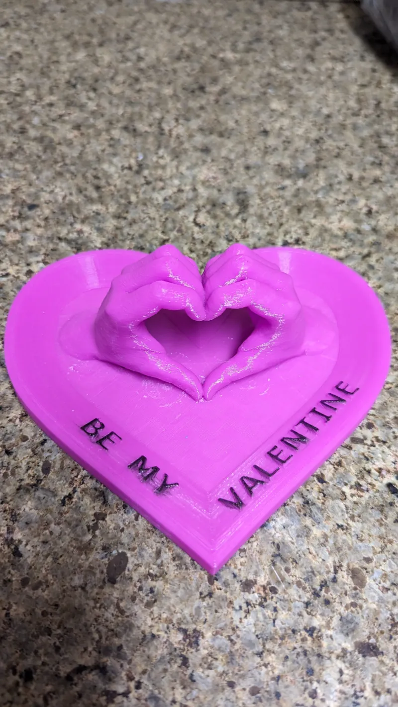 Be My Valentine Heart