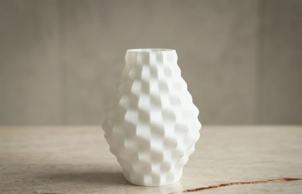 Nova | Modern Rhythmic Geometric Vase - Free 3D Print Model - MakerWorld