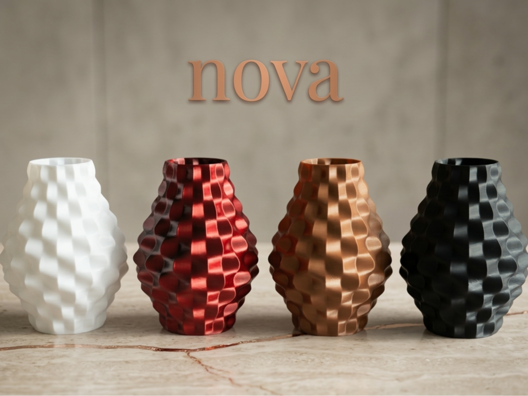 Nova | Modern Rhythmic Geometric Vase