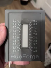 Boîte lumineuse de test TD pour HueForge (kit LED Bambu 001) — photo 3
