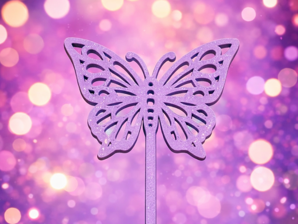 Butterfly Floral Pick (3D Printable)