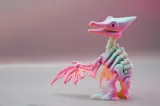 Артикулирана скелетна фигурка Pteranodon с гнездо и яйца