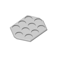 Set de plateaux de déplacement pour figurines JDR — photo 5