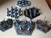 Set de plateaux de déplacement pour figurines JDR — photo 7