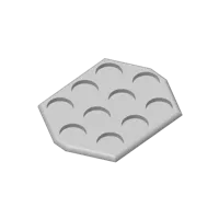 Set de plateaux de déplacement pour figurines JDR — photo 3