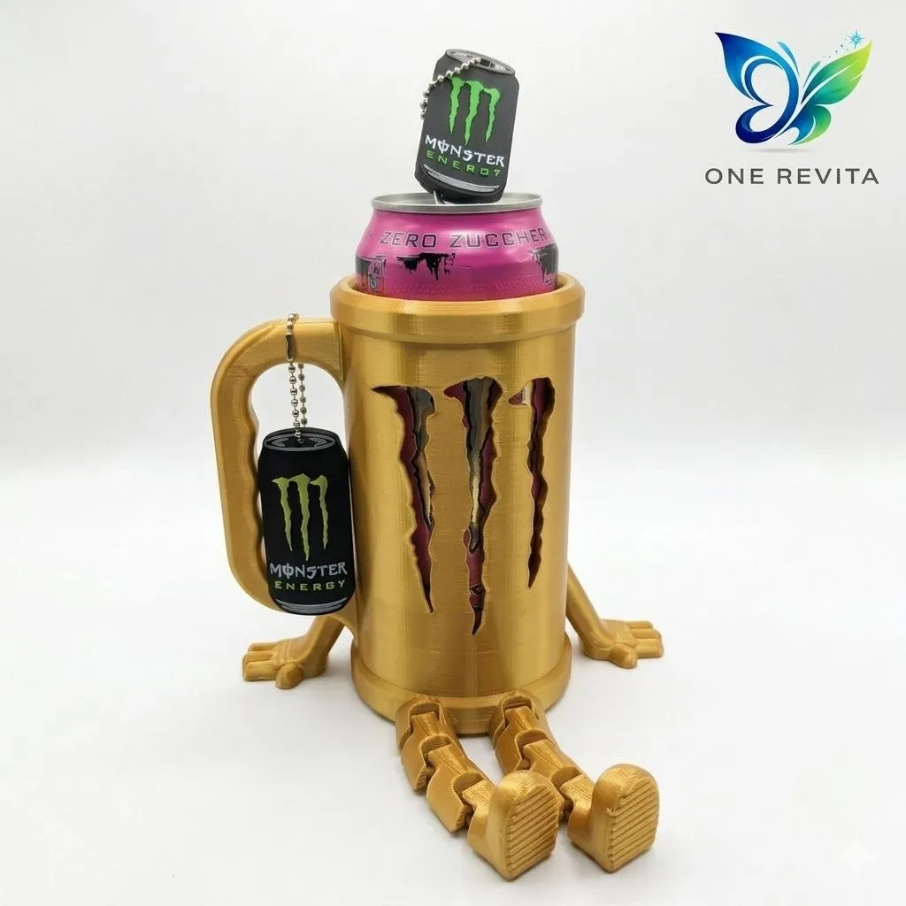 Portachiavi apri linguette lattine Monster Energy view 4