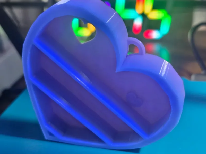 heart shape trinket shelf wall mounted