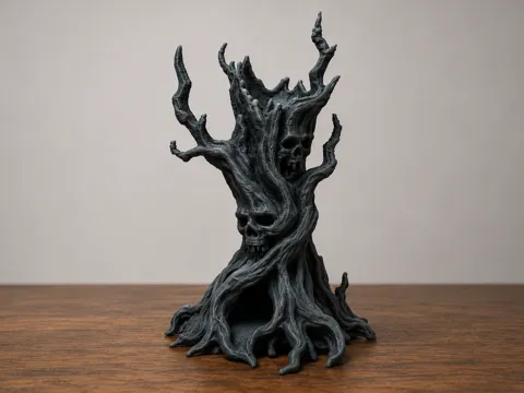 Escenografía en miniatura: The Cursed Tree – Fantasy Terrain — referencia de MakerWorld