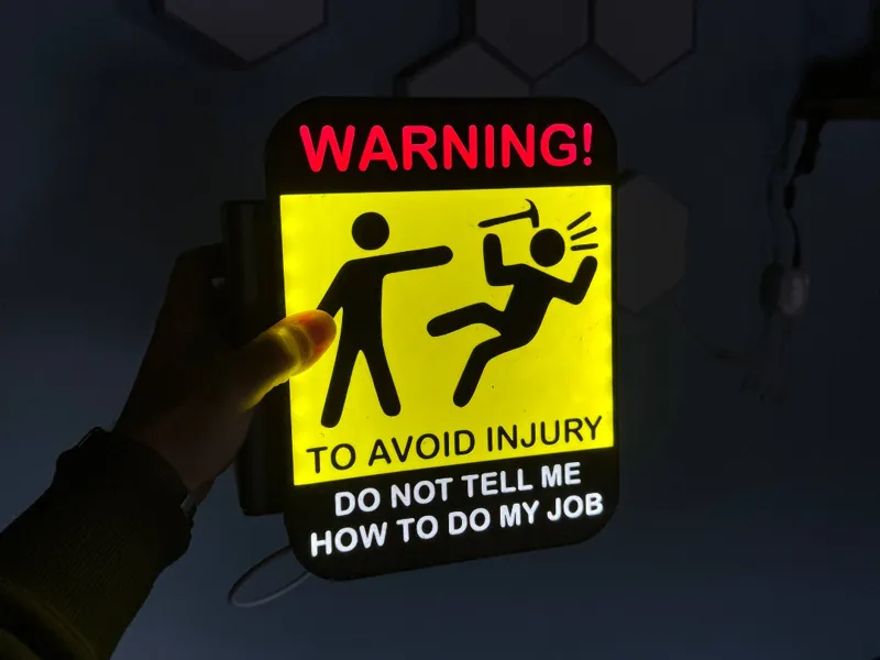 Warning Light Box