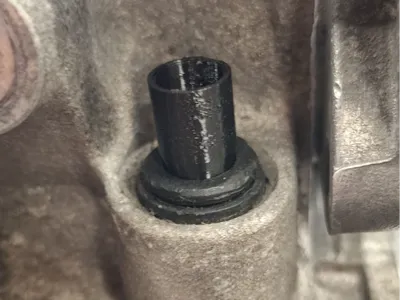 Mini cooper S R53 Red clip supercharger PCV