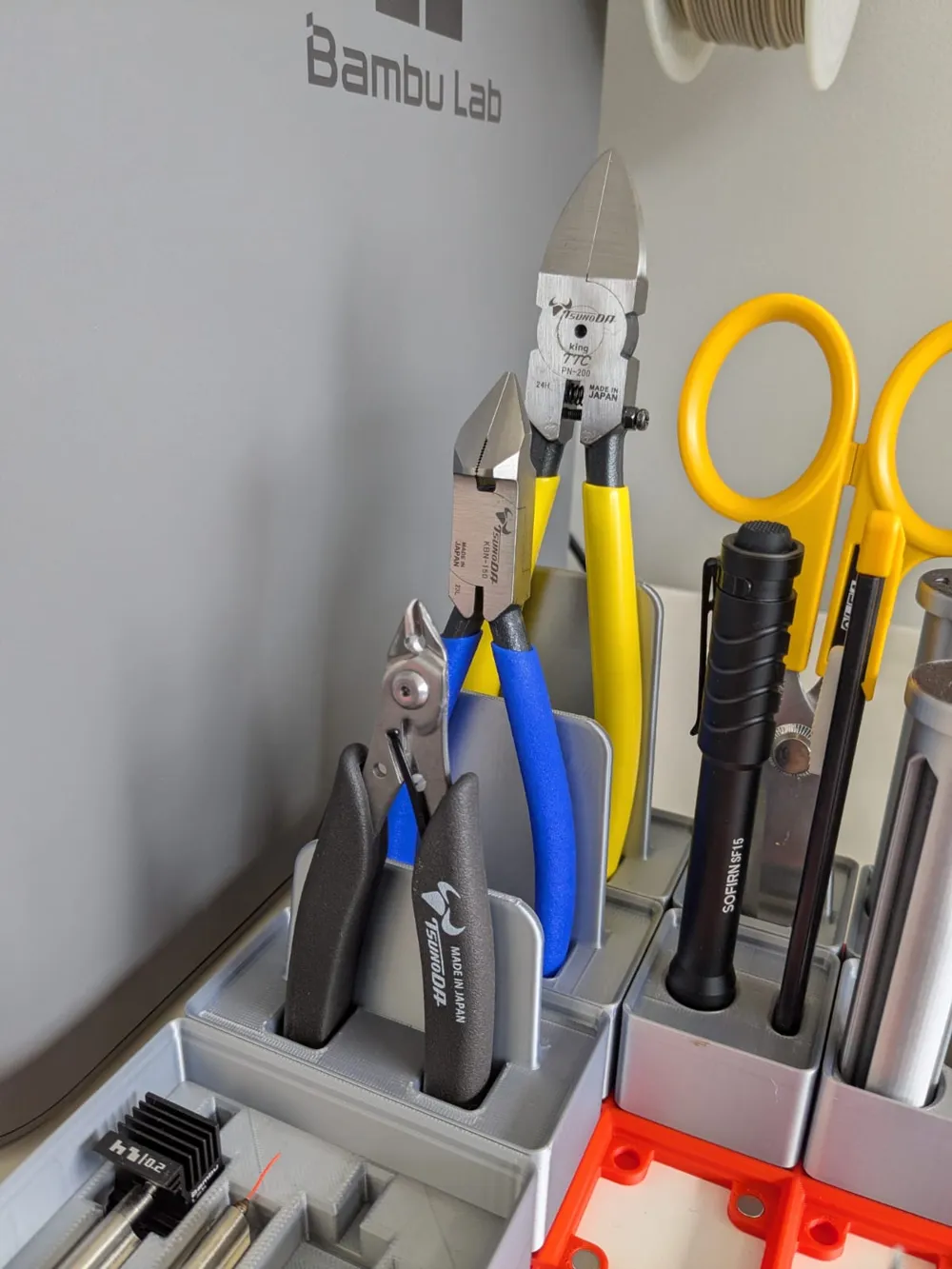 Plier / Side Cutter Stands (Gridfinity) - 4 Sizes - Free 3D Print Model ...