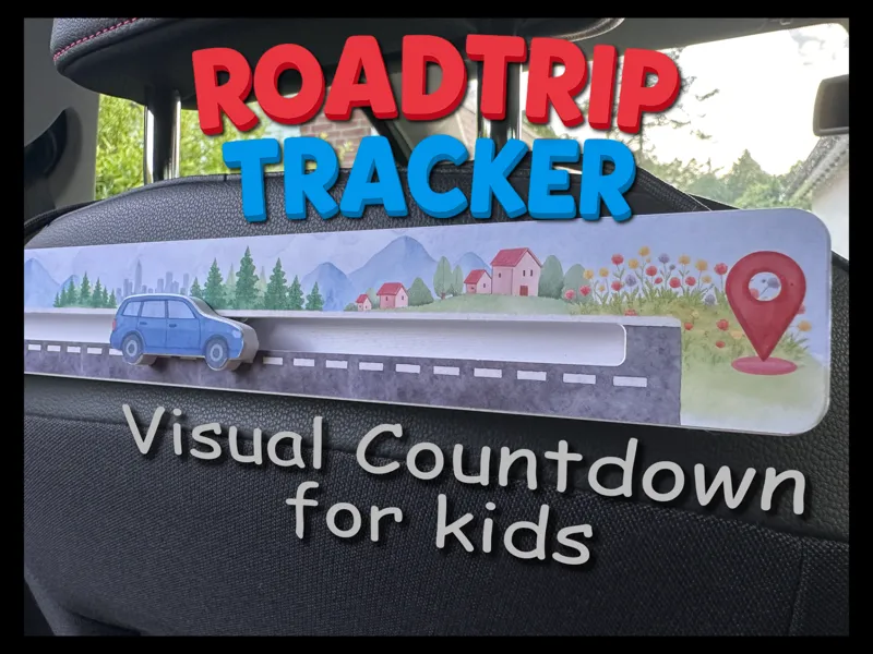 Roadtrip Tracker – A Visual Countdown for Kids