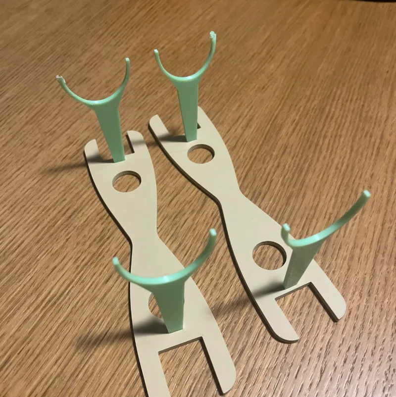 TV remote stand (3 pieces simple)
