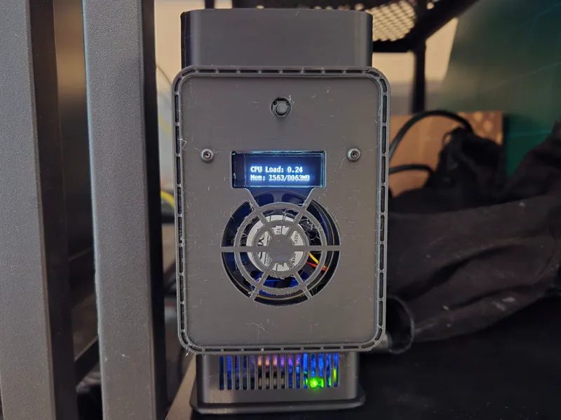 Radxa Penta Hat NAS Case w/ Top Board Support