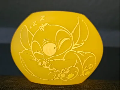Stitch Tealight/ Night Light