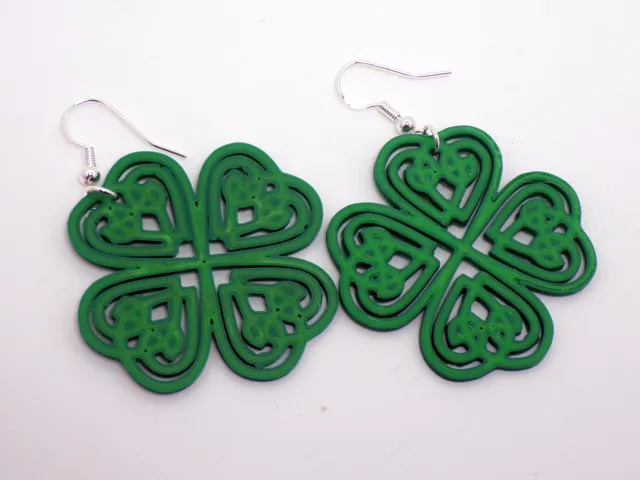 Celtic Shamrock Earrings