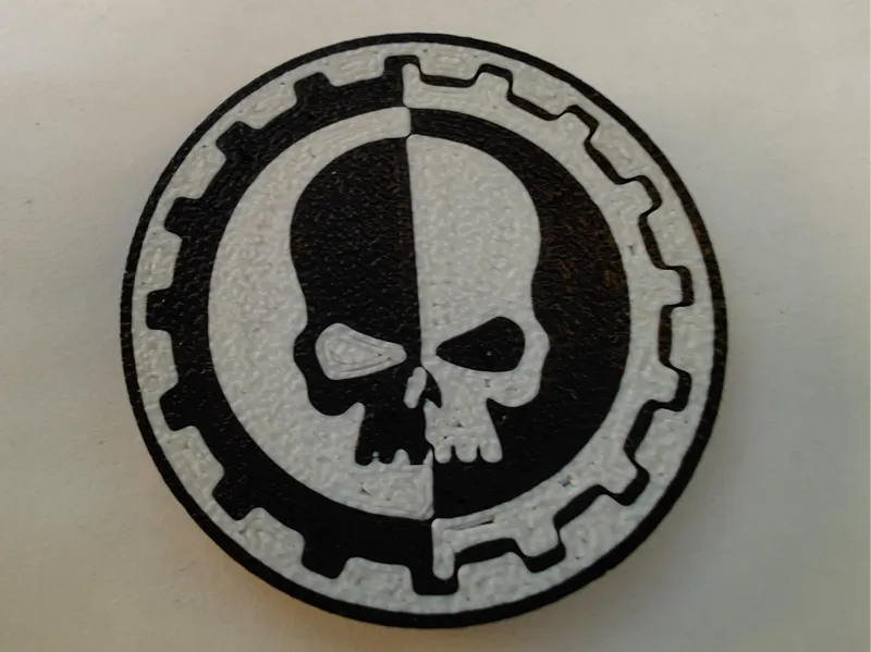 Adeptus Mechanicus Sigil Coin