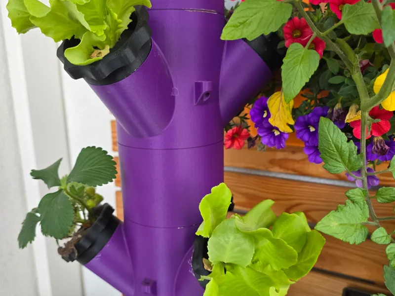 Hydroponic Tower V2 Bajonettverschluss