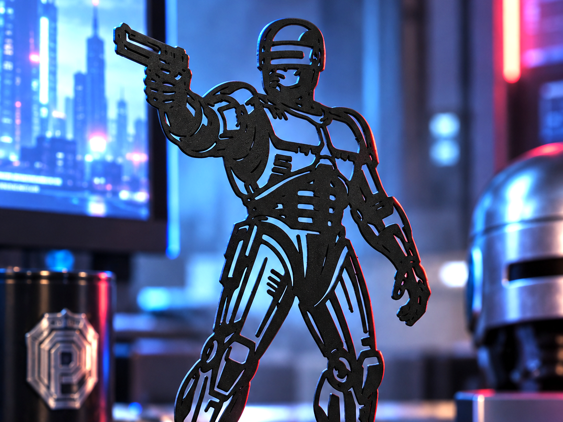Robocop Desk Decoration - 3D printed Other Art Models, in stock in India