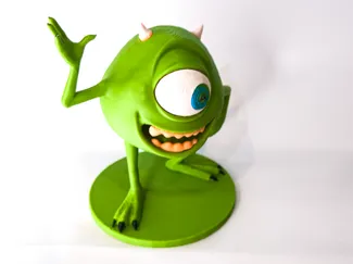 Mike Wazowski from Monster Inc. - Multipart