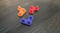 (4) Connectors ONLY - 0.2mm layer, 2 walls, 15% infill
