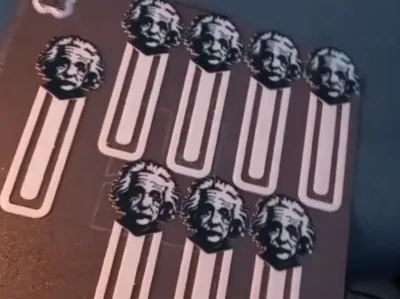 Albert Einstein Bookmark