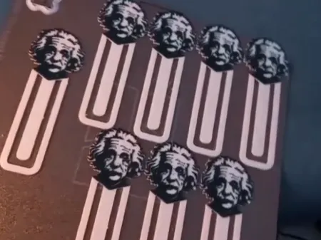 Albert Einstein Bookmark