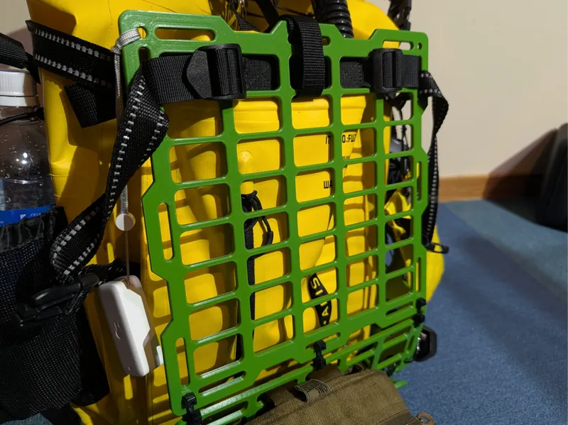 Maximum-Size MOLLE Panel for the X/P Series