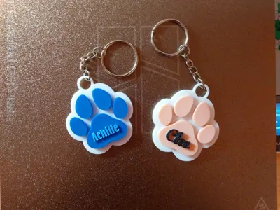 PAW KEYCHAIN
