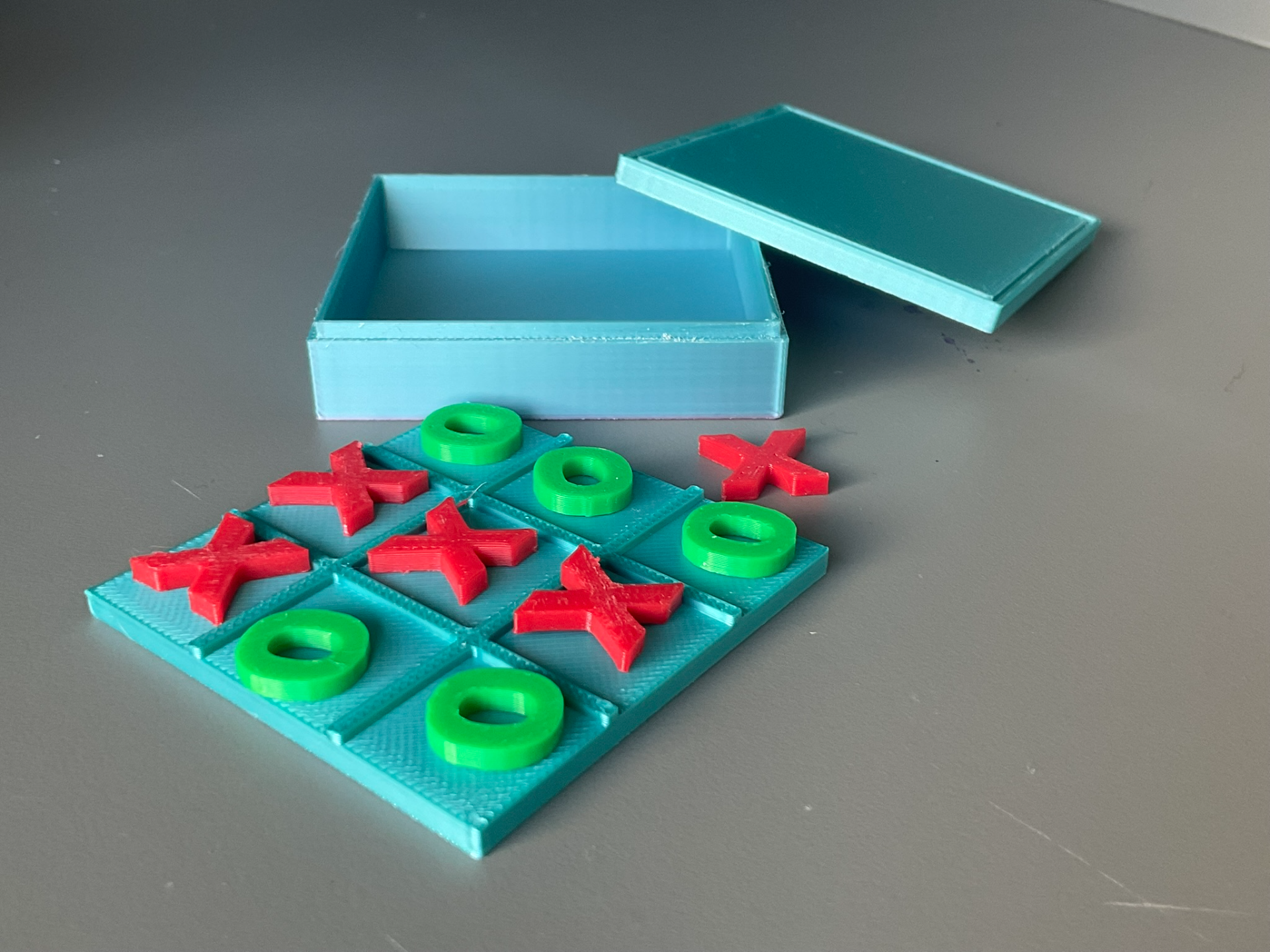 Portable Pocket Tic Tac Toe Set