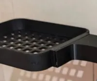 Étagère de douche à parois hautes avec crochets — photo 3