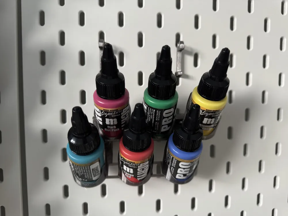 ProAcryl Holder for IKEA Skadis - Free 3D Print Model - MakerWorld