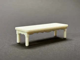 Dollhouse bench