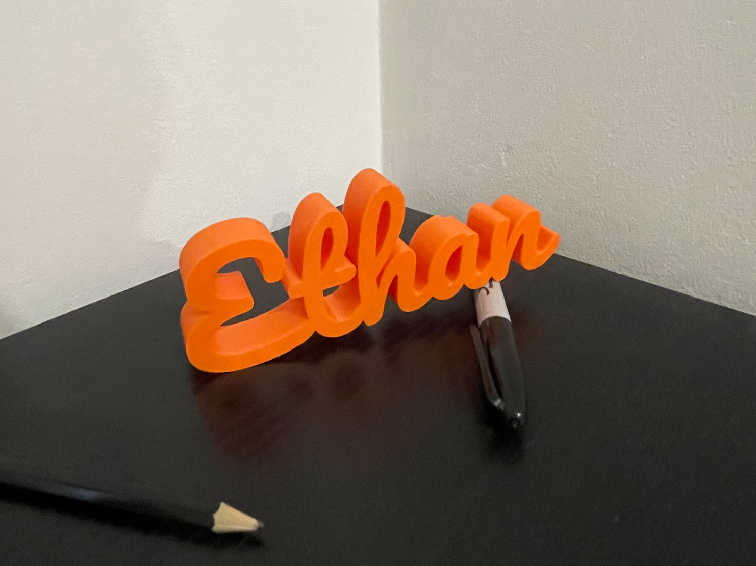 ETHAN Nametag Decor 3D model