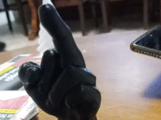 dito medio mano