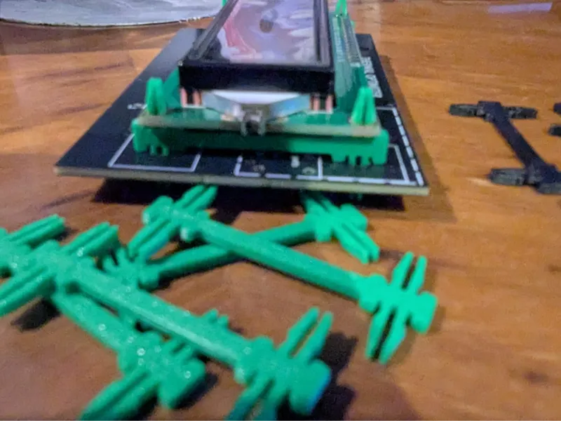LCD 1602 PCB mount