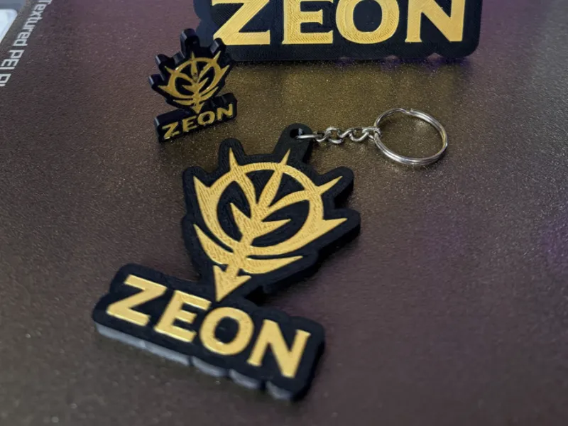 Mobile Suit Gundam ZEON Keychain