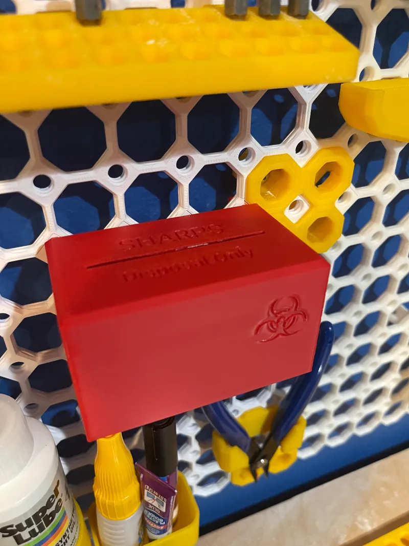 Sharps Disposal Container - Wall Mountable