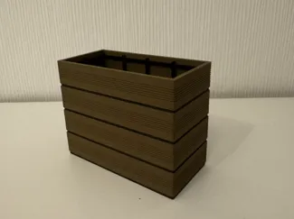 Miniatur Hochbeet 100x50x80mm Maßstab 1:10