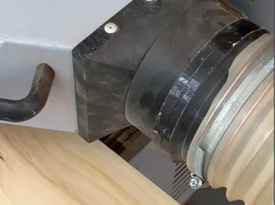 Dust Extraction Bayonet Quick Release - Custom