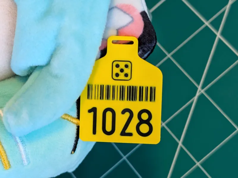 Crelly Plushie Ear Tags