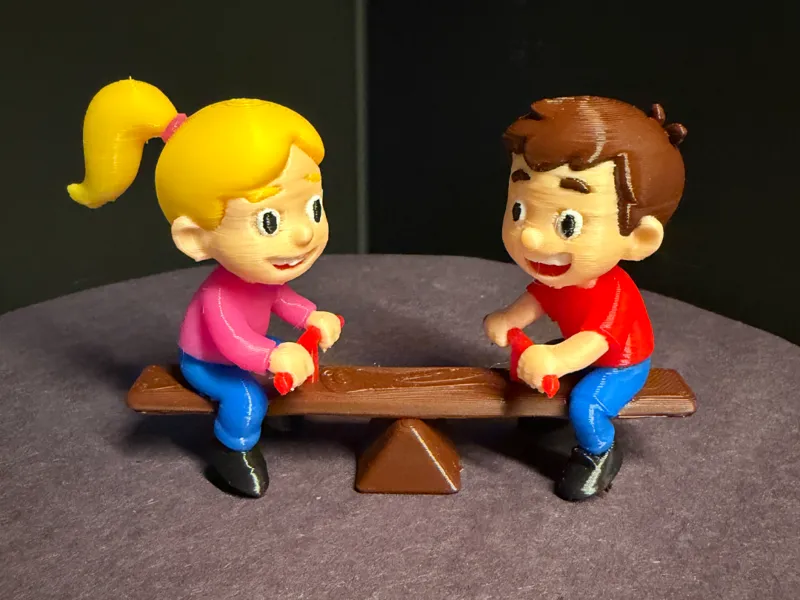 Teeter Totter Seesaw Kids