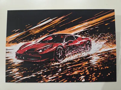 Ferrari 458 Italia Plaque