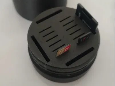 Porta sd e microsd