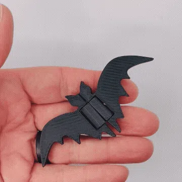 Objeto manipulable: Halloween Bats Slider + Flip Fidget — vista de referencia 5