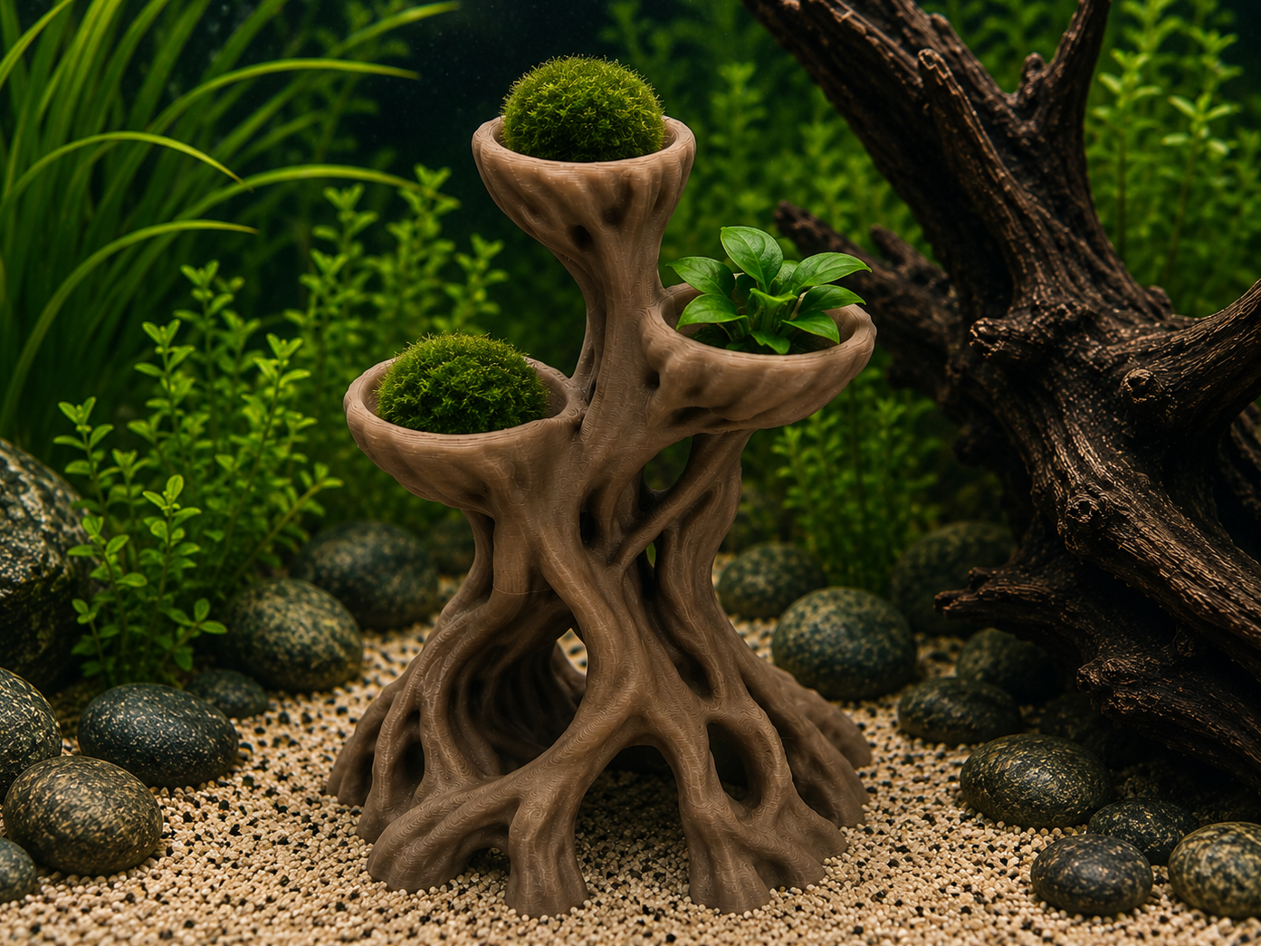 Three Tier Aquarium Planter