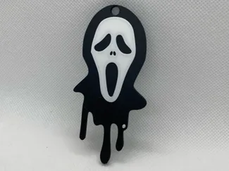 Creepy|Scream|Ghost Face Keychain|Halloween