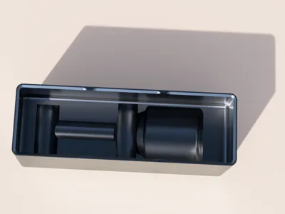 Gridfinity Vessel TD-6700W-23 Stubby Ratchet