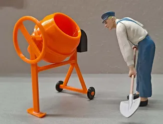 Concrete mixer M1:22,5 M1:24