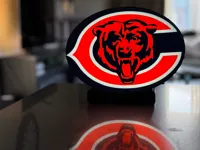 Chicago bears lightbox